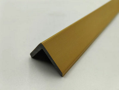 Oak WPC Composite Angle Trim 290CM Pack of 10 Outdoor Corner Edge Trim ...