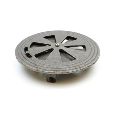 Oakcrafts - Antique Cast Iron Adjustable Sliding Round Air Vent - 150mm - 3