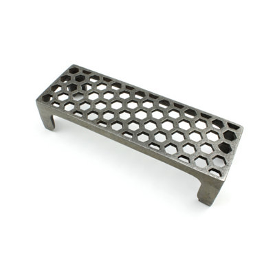Oakcrafts - Antique Cast Iron Honeycomb Design Single Air Brick - 3