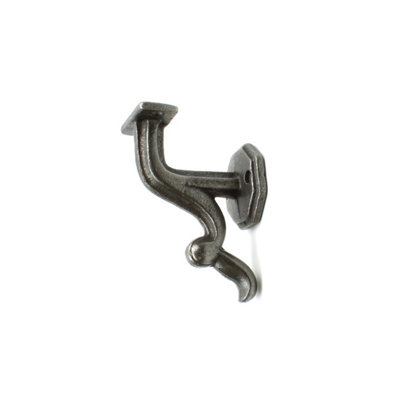 Oakcrafts - Antique Cast Iron Victorian Handrail Bracket - 3