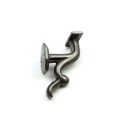 Oakcrafts - Antique Cast Iron Victorian Handrail Bracket - 4
