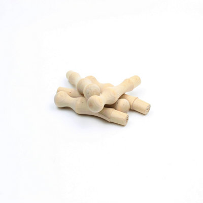 Oakcrafts - Birch Mug Peg With Tenon - 86mm - Pack of 5