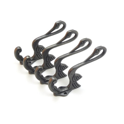 Oakcrafts - Heron Design Coat Hook - Pack of 4 Hooks Price Comparisons | Compare The Build