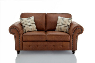 Oakland Faux Leather 2 Seater Sofa