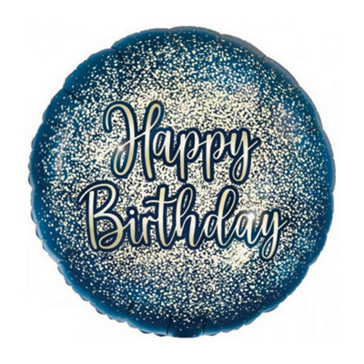 Oaktree Unicorn Happy Birthday Foil Balloon Pastel (One Size)