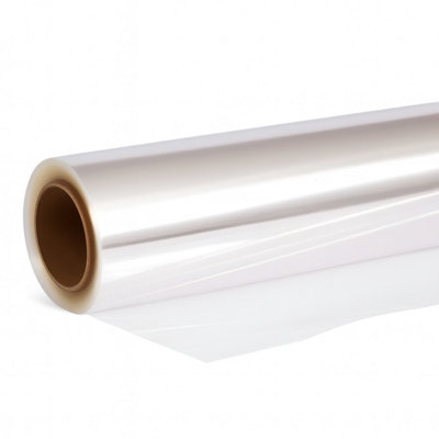 Oasis Clear Polypropylene Cellophane Wrap (2 x 28 Metre Roll, 80cm Wide ...
