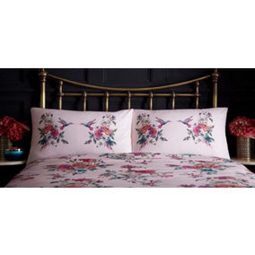 Oasis Leena 180TC Floral Duvet Cover Bedding Pillowcases