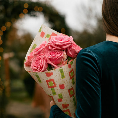 Oasis Modern Christmas Tissue Paper (3 Sheets Folded, 50 x 75cm ...