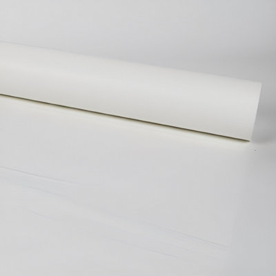 Oasis White Opaque Frosted BOPP Cellophane Wrap (5m Folded, 80cm Wide ...