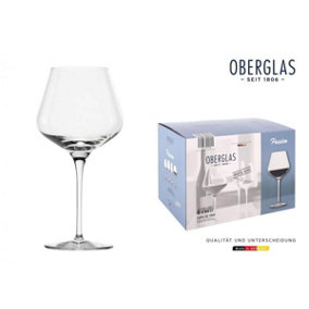 Oberglas Passion 640ml Large Burgundy red wine Glasses - Box of 6-