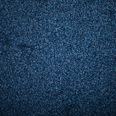 Ocean Blue Twist Carpet Durable Hard Wearing Pile 4mm Thick - 4m Width