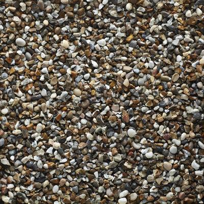 Ocean Flint Bulk Bag 850 kg Chippings - 15-22 mm Multi-Coloured Stone - L10 x W10 x H8 cm - 5