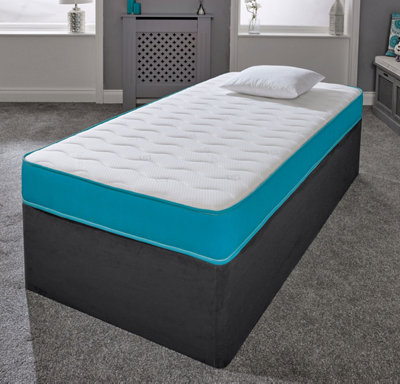 Ocean Memory Foam Spring Mattress Single