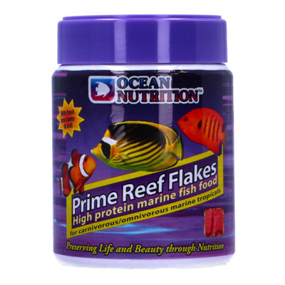 Ocean Nutrition Prime Reef Flake Fish Food - 71g - Enhances Color and ...