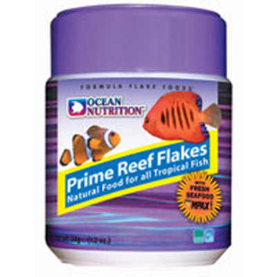 Ocean Nutrition Prime Reef Flake Fish Food - 71g - Enhances Color and ...