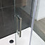 Oceana Emerald 8mm Quadrant Shower Enclosure Silver 800x800mm