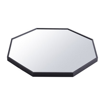 Custom Modern Design Decorative Irregular Metal Framed Wall Hanging Mirror For Bathroom Bedroom