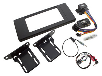 OEM Head Unit Double Din Radio Install Kit Fits Range Rover MK3 L322 DA2604