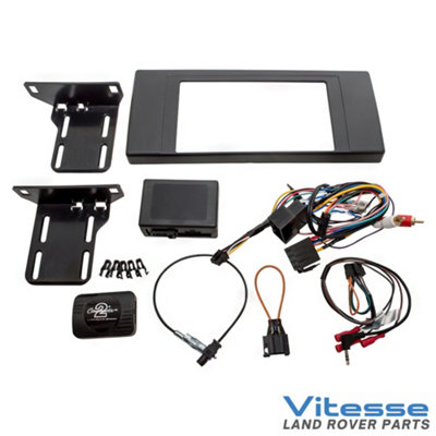 OEM Head Unit Double Din Radio Install Kit Fits Range Rover MK3 L322 DA2616