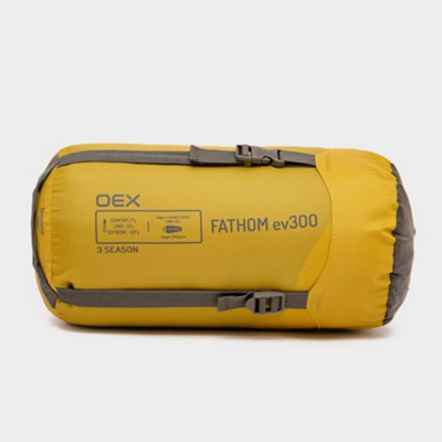 OEX Fathom EV 300 Sleeping Bag with Compression Stuff Sack