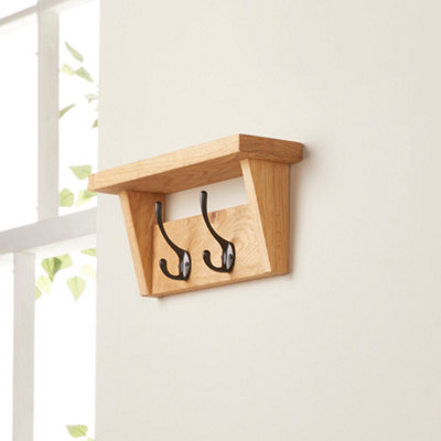 Coat rack with shelf b&q sale