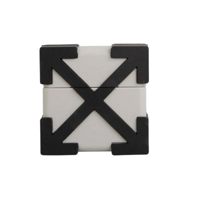 Off White Arrow AirPod Pro Case Grey/Black (One Size)