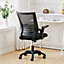 Office Black Desk Mesh Swivel Chair Computer Ergonomic Chair