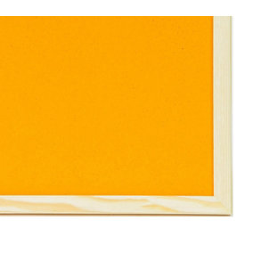 Office Centre 40x30cm Coloured Cork Memo Board Orange