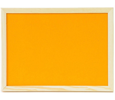 Office Centre 40x30cm Coloured Cork Memo Board Orange