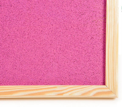 Office Centre 40x30cm Coloured Cork Memo Board Purple