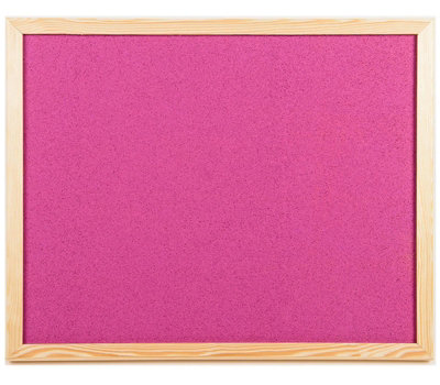 Office Centre 40x30cm Coloured Cork Memo Board Purple
