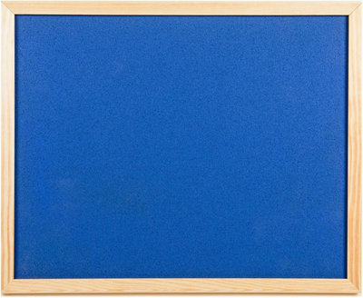 Office Centre 90x60cm Coloured Cork Memo Board (20 Pins and Fixings Included) Dark Blue Price Comparisons | Compare The Build