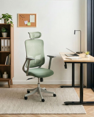 Office Chair PARTNER Fabric Green