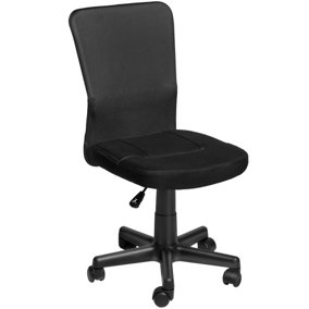 Office Chair Patrick - ergonomic shape, comfortable padding - black
