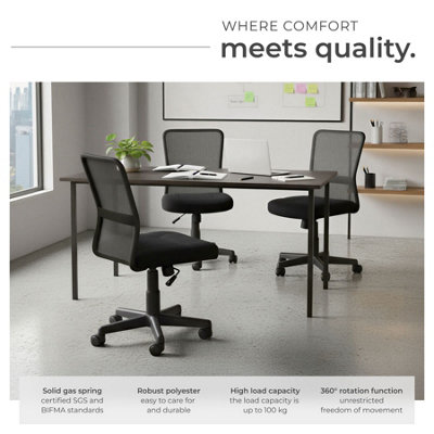 Office Chair Patrick - ergonomic shape, comfortable padding, stepless ...