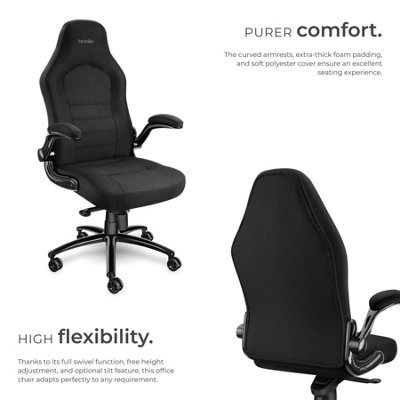 Office Chair Springsteen - ergonomic shape, thick padding, stepless ...