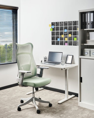 Office Chair Swivel BARD Fabric Green