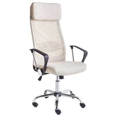 Office Chair Swivel PIONEER Beige
