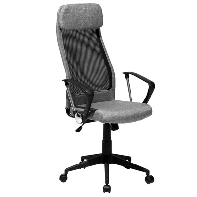 Office Chair Swivel PIONEER Dark Grey