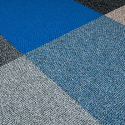 Office flooring carpet tiles Schatex Smartline Plus 2011 Anthracite 7mm ...