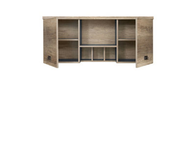 Office Furniture Set Desk Cabinet Wardrobe Wall Shelf Unit Grey 