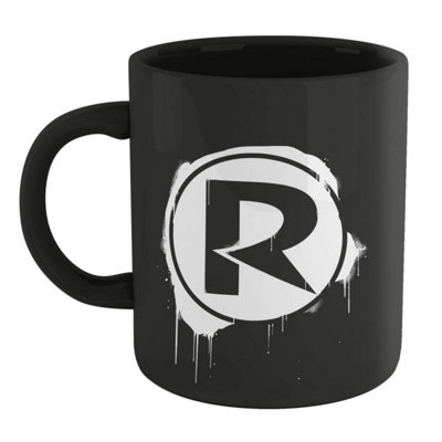 Official Batman Core Robin Graffiti Mug - Black 100% Ceramic, Dishwasher Safe