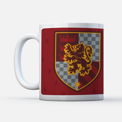 Official Harry Potter Mugs Gryffindor House Mug 100% Ceramic, Dishwasher Safe