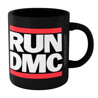 Official Hip Hop Range RUN DMC Mug - Black 100% Ceramic, Dishwasher Safe