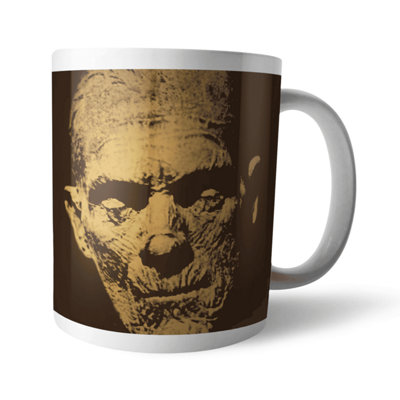 Official Universal Monsters The Mummy Retro Mug 100% Ceramic, Dishwasher Safe