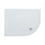 Offset Quadrant Right Hand Low Profile Shower Tray - 1100x760mm