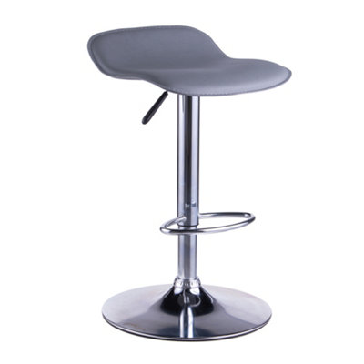 Ohio Barstool with Adjustable Height in Grey