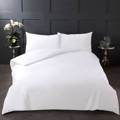 Red Cherry Poms Printed Polycotton Duvet Cover and Pillowcase Bedding Set