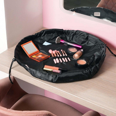 Drawstring makeup travel clearance bag