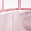 OHS Teddy Fleece Storage Hamper Handles Home Organiser Laundry Basket, Blush